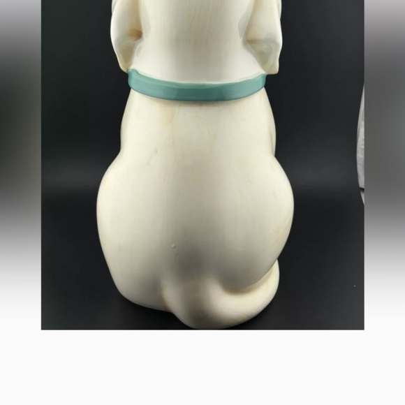 The Pioneer Woman white dog cookie jar. LABRADOR Lucy  EUC Rare find - Picture 4 of 5
